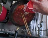 トマトクリーム風　スパゲティー作り方7写真