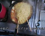 トマトクリーム風　スパゲティー作り方13写真