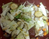甘～い！！さつまいもとキャベツの炒め物作り方9写真