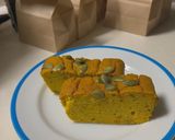 低糖質かぼちゃとレーズンのパウンドケーキ作り方5写真