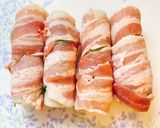 ちくわのチーズin豚バラ大葉巻き作り方5写真