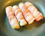 ちくわのチーズin豚バラ大葉巻き作り方6写真