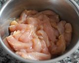 鶏胸肉と新玉ねぎの甘酢和え作り方2写真