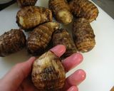 里芋の黒糖大学芋作り方1写真