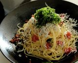 梅としらすが旨い！春ペペロンチーノ！作り方9写真