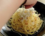 梅としらすが旨い！春ペペロンチーノ！作り方8写真