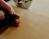 梅としらすが旨い！春ペペロンチーノ！作り方3写真