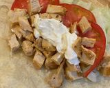 ケイジャンチキンのトルティーヤ作り方1写真