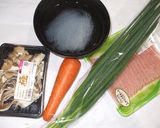 舞茸緑豆春雨スープ♪むくみ下痢に簡単薬膳作り方1写真