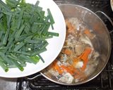 舞茸緑豆春雨スープ♪むくみ下痢に簡単薬膳作り方8写真