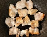簡単♪揚げ鶏胸肉の甘酢漬け（ピクルス風）作り方4写真