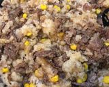 焼肉のたれで牛肉チャーハン★カフェ風簡単作り方10写真