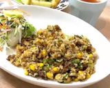 焼肉のたれで牛肉チャーハン★カフェ風簡単作り方22写真