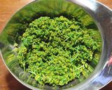 色を残した花山椒の塩漬け　保存法作り方4写真