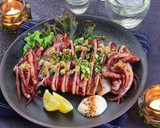 激旨！基本の甘醤油バターイカ焼き！作り方8写真