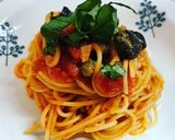 簡単、おいしい！パスタ♪プッタネスカ作り方7写真