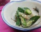 オクラのおろし和え作り方4写真