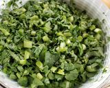 大根の葉おにぎりde朝ごはん作り方1写真