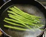 ブルーチーズソースのペンネ・エリンギ＆アスパラ__Penne with Blue Cheese Sauce, with Eringi & Asparagus作り方2写真