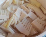 春の献立♡低糖質ダイエット!筍のお煮しめ作り方5写真