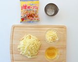 カリカリ食感♪簡単ビーフンポテトガレット作り方2写真
