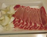 懐かしい洋食屋さんのポークチャップ定食作り方1写真