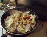 懐かしい洋食屋さんのポークチャップ定食作り方7写真