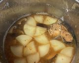 大根とさば味噌缶の煮物作り方2写真