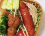 ＊簡単キャラ弁＊呪術廻戦 可愛い五条悟♡作り方5写真