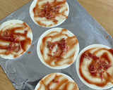簡単おやつ！餃子の皮のクリスピーピザ♪作り方2写真