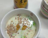 レンジで簡単一人分♪キャベツの豆乳スープ作り方8写真
