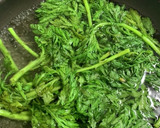 春菊とお揚げのお浸し作り方4写真