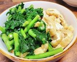 春菊とお揚げのお浸し作り方9写真