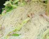 新竹米粉でペペロンチーノ風焼きビーフン作り方8写真