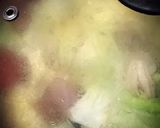 春キャベツとソーセージのスープ春雨作り方6写真