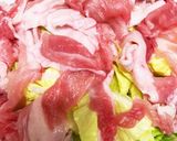 レンジで簡単豚こまとキャベツのおかず作り方2写真
