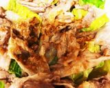 レンジで簡単豚こまとキャベツのおかず作り方4写真