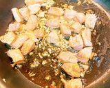 簡単サーモンとほうれん草のクリームパスタ作り方2写真