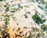 簡単サーモンとほうれん草のクリームパスタ作り方5写真