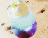 バタフライピーのクリームソーダ作り方9写真