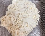乾麺活用！豚しゃぶサラダうどん作り方3写真
