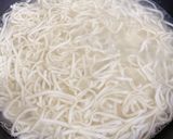 乾麺活用！豚しゃぶサラダうどん作り方4写真