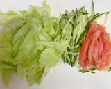 乾麺活用！豚しゃぶサラダうどん作り方9写真