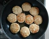 筍入り☆野菜たっぷり和風ハンバーグ。作り方6写真