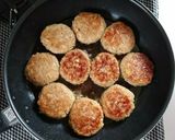 筍入り☆野菜たっぷり和風ハンバーグ。作り方7写真