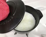 ☆ＳＴＡＵＢ(ストウブ)で炊くごはん作り方5写真