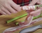 旬で簡単♪アスパラと白ネギの豚バラ肉巻き作り方4写真