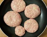 簡単ふわふわ♡おろしそ豆腐ハンバーグ作り方3写真