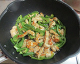 細切り鶏むね肉とピーマンの中華炒め作り方7写真