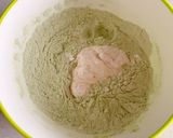 抹茶ウールロールパンあんこ入り作り方4写真